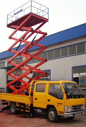 Truck Scissor Lifts Platform 