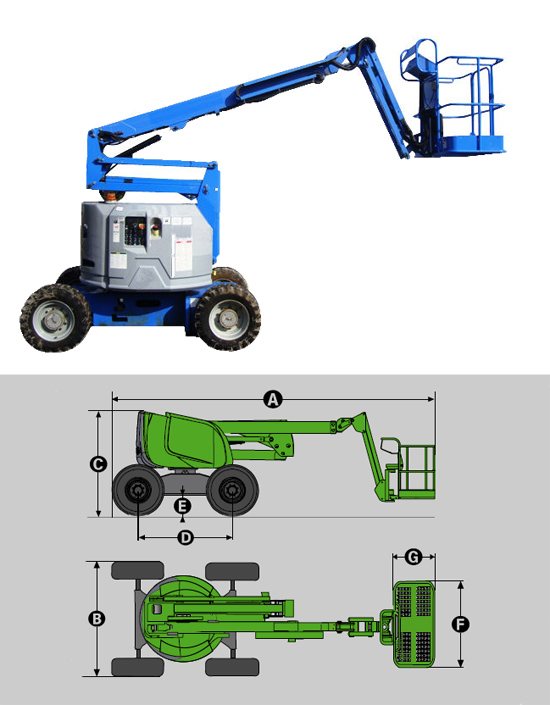 Articulated Boom Lift For Sale