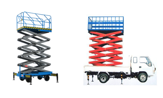 Hydraulic Lifting Platform and Vehicle
