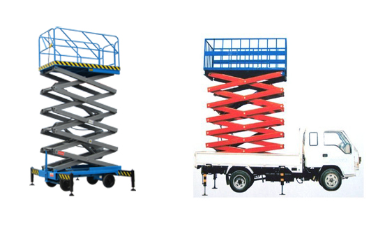 Hydraulic Lifting Platform and Vehicle 