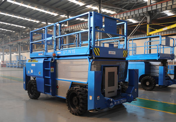Mobile Scissor Lift Vehicle