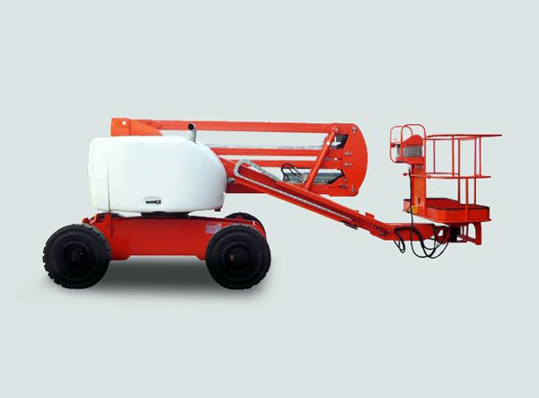 Red Color Self Propelled Boom Lift