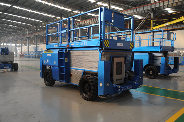 Scissor Lift Platform Export to America